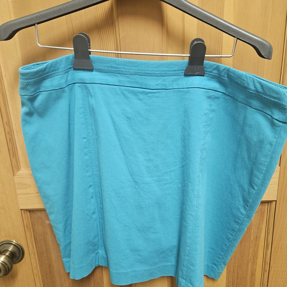 Kim Rogers Turquoise Skort Size 16